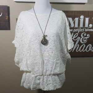 Gianni Bini Lace Blouse